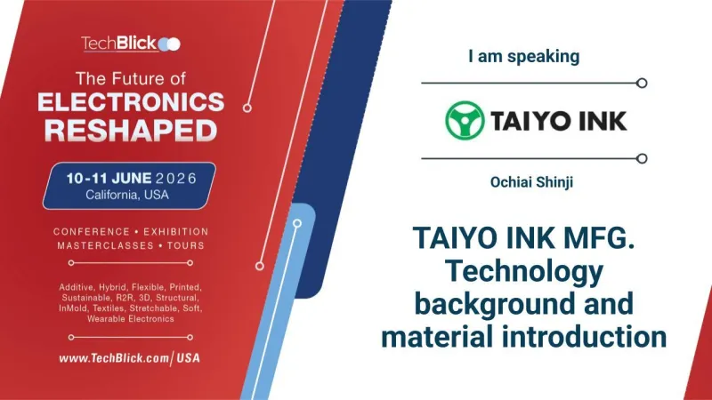 Taiyo Ink - TAIYO INK MFG. Technology background and material introduction