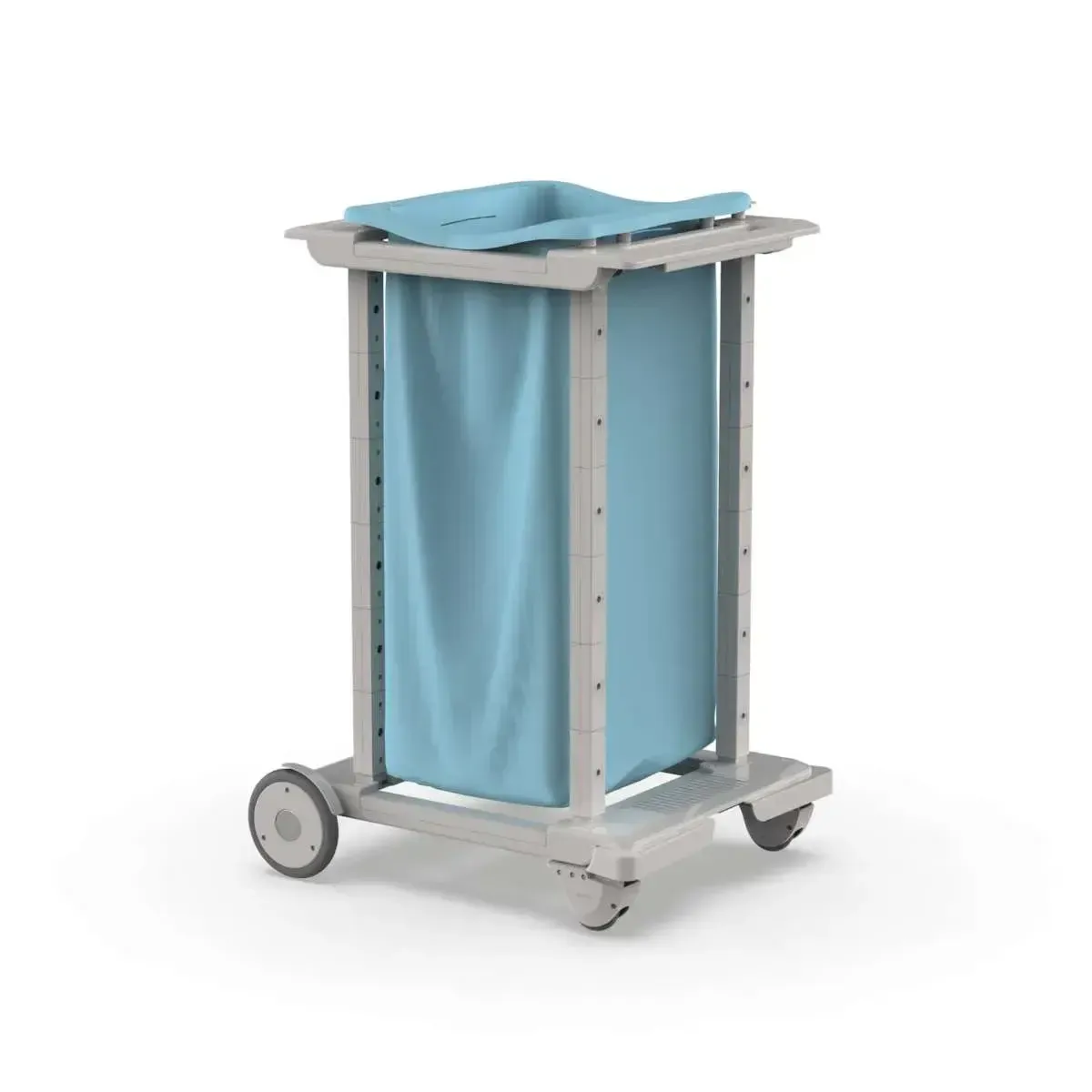 Carrinho para Saco Hamper com Rodinhas