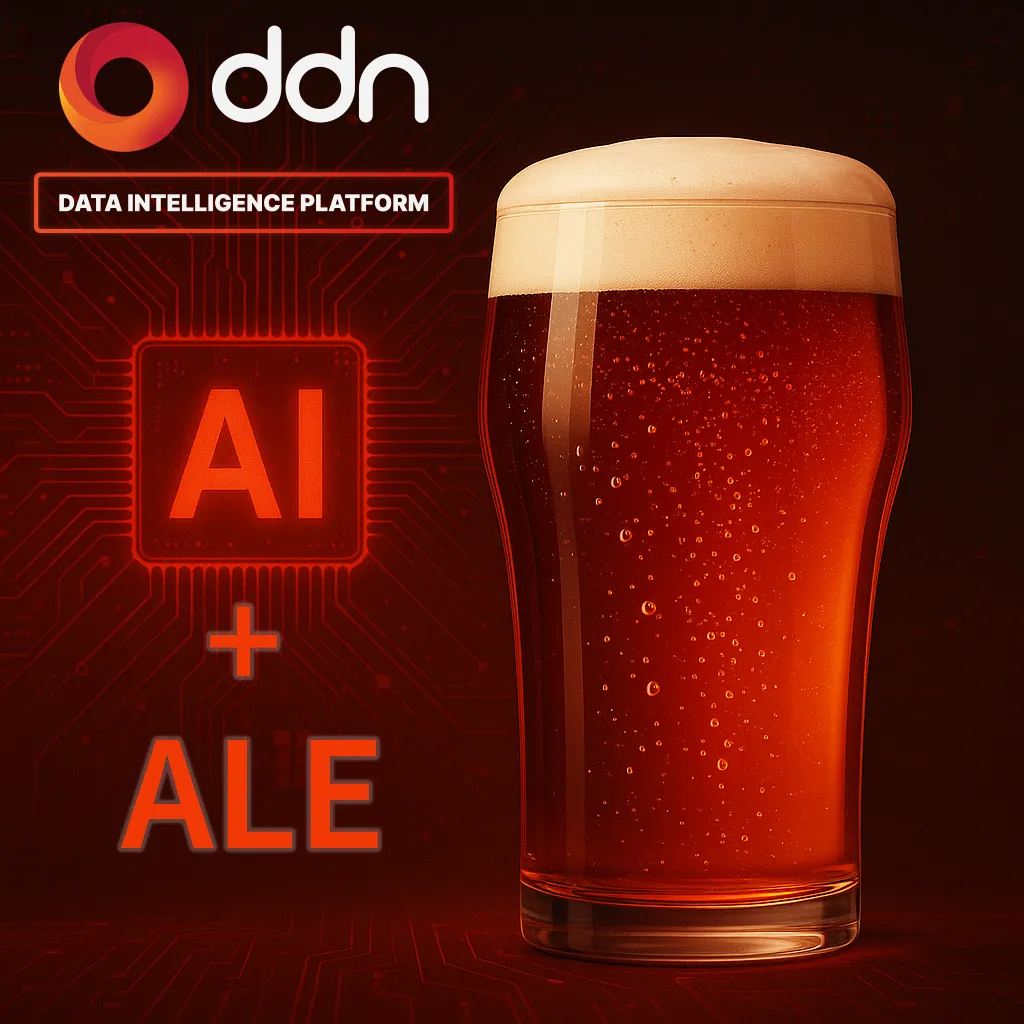 DDN: AI & Ale | Cheers to Smarter Infrastructure