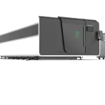 MÁQUINA DE CORTE DE TUBOS A LASER COM MANDÍBULA DIANTEIRA MÓVEL MONTADA LATERALMENTE