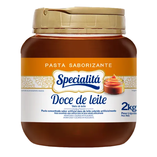 As pastas concentradas saborizantes são elaboradas a partir da seleção de matérias -primas diferenciadas, agregando notas intensas e características de sabor e cor às massas de gelatos, sorvetes e picolés. De fácil aplicabilidade, podem ser utilizadas em todas as formulações e equipamentos.
BANANA
BAUNILHA BRANCA
BAUNILHA NEGRA
BRIGADEIRO
CAFÉ
CARAMELO
CHOCOLATE BRANCO
CHOCOLATE COM AVELÃ
COCO
CREAM CHEESE
IOGURTE GREGO
LEITE CONDENSADO
LIMÃO SICILIANO
MARULA CREAM
MORANGO
NOCCIOLA
PANNA COTTA
PUDIM DE LEITE
TORRONE