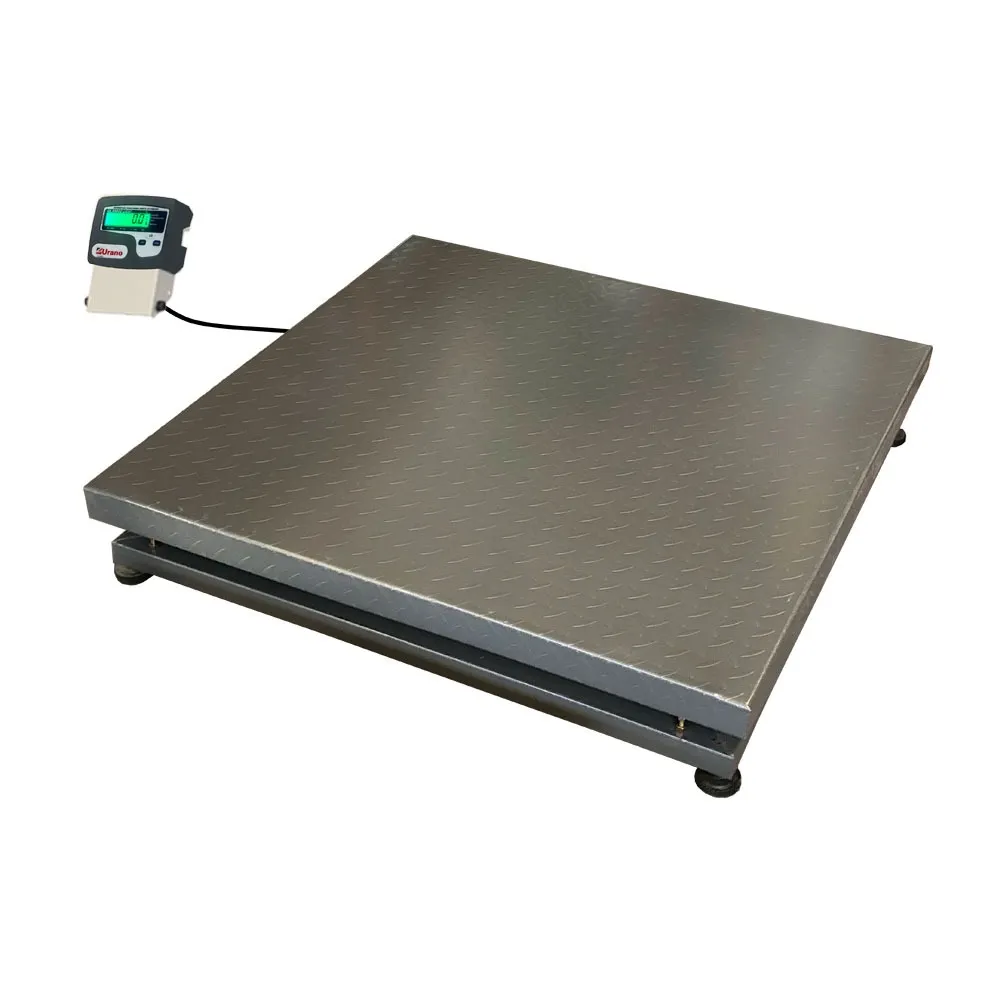 Line of platform scales