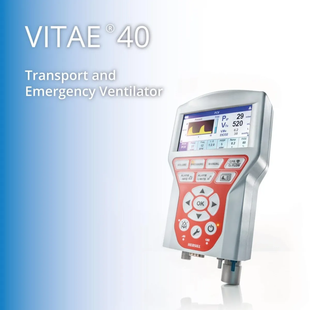 VITAE 40® - Transport and Emergency Ventilator
