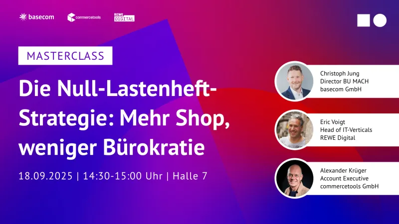 Die Null-Lastenheft-Strategie: Mehr Shop, weniger Bürokratie