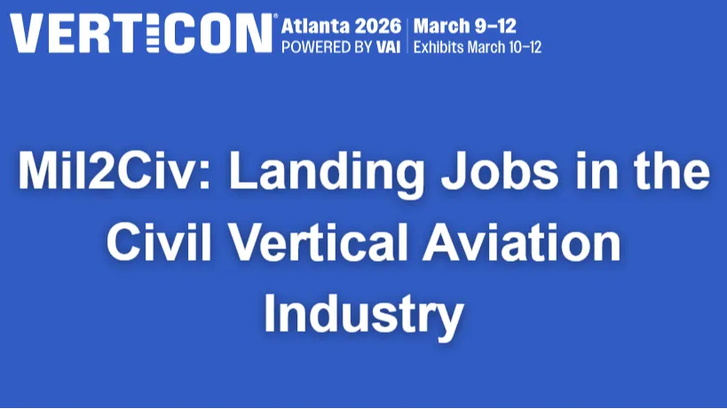Mil2Civ: Landing Jobs in the Civil Vertical Aviation Industry