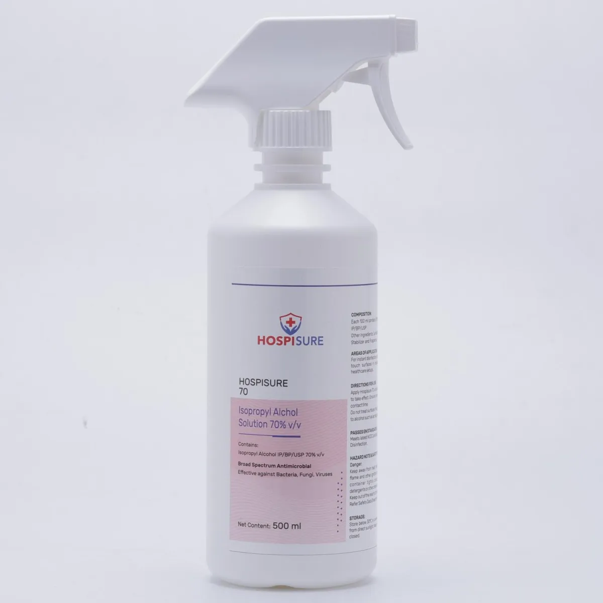 HOSPI70 (ISOPROPYL ALCOHOL 70% v/v) SURFACE DISINFECTANT SPRAY