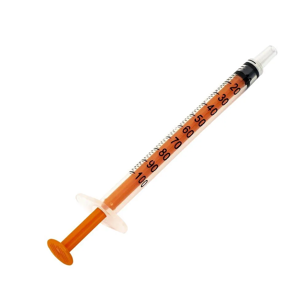 01030 Seringa Hipodérmica 1 mL Insulina Ls s/ Ag