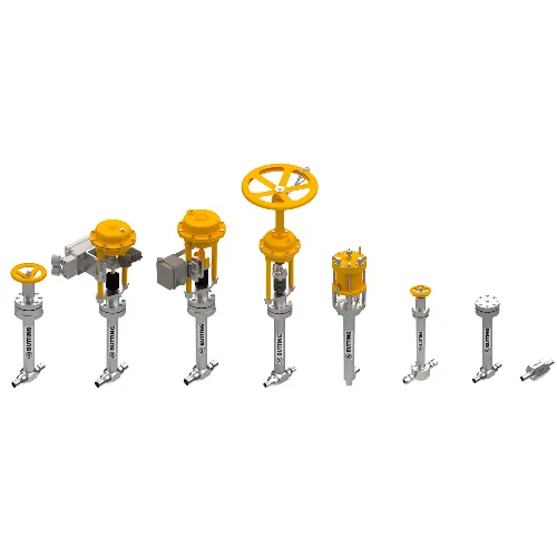 Cryogenic valves