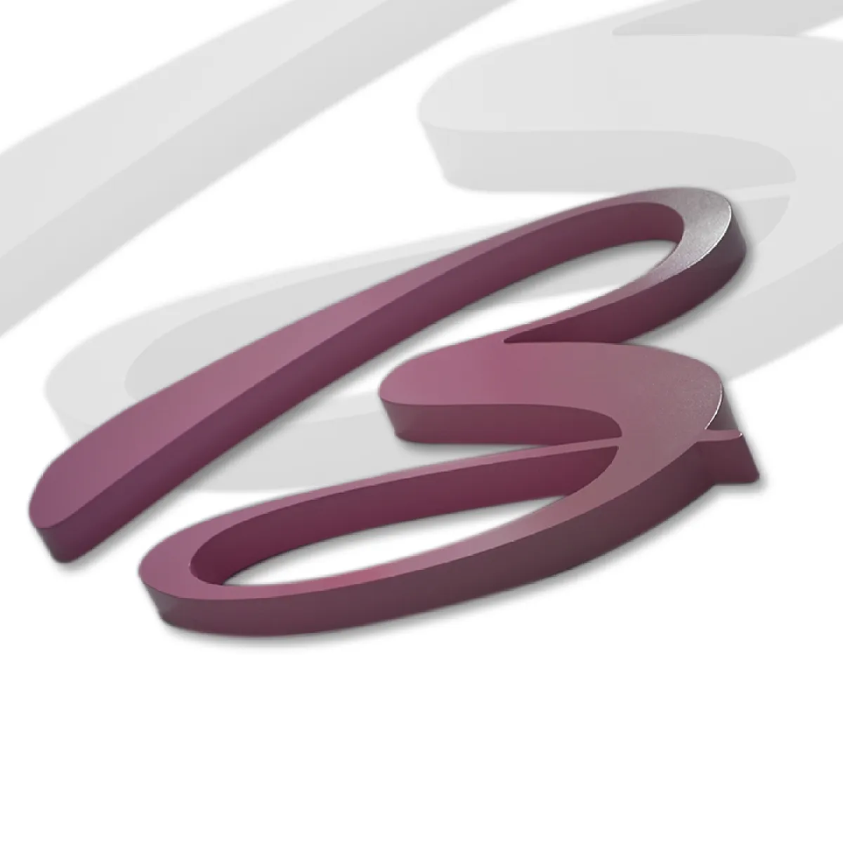 Letra caixa em PVC Expandido