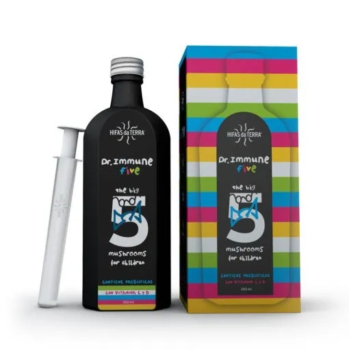 Dr. Immune Five Syrup (Reishi, Agaricus, Oyster, Chaga, Shiitake)