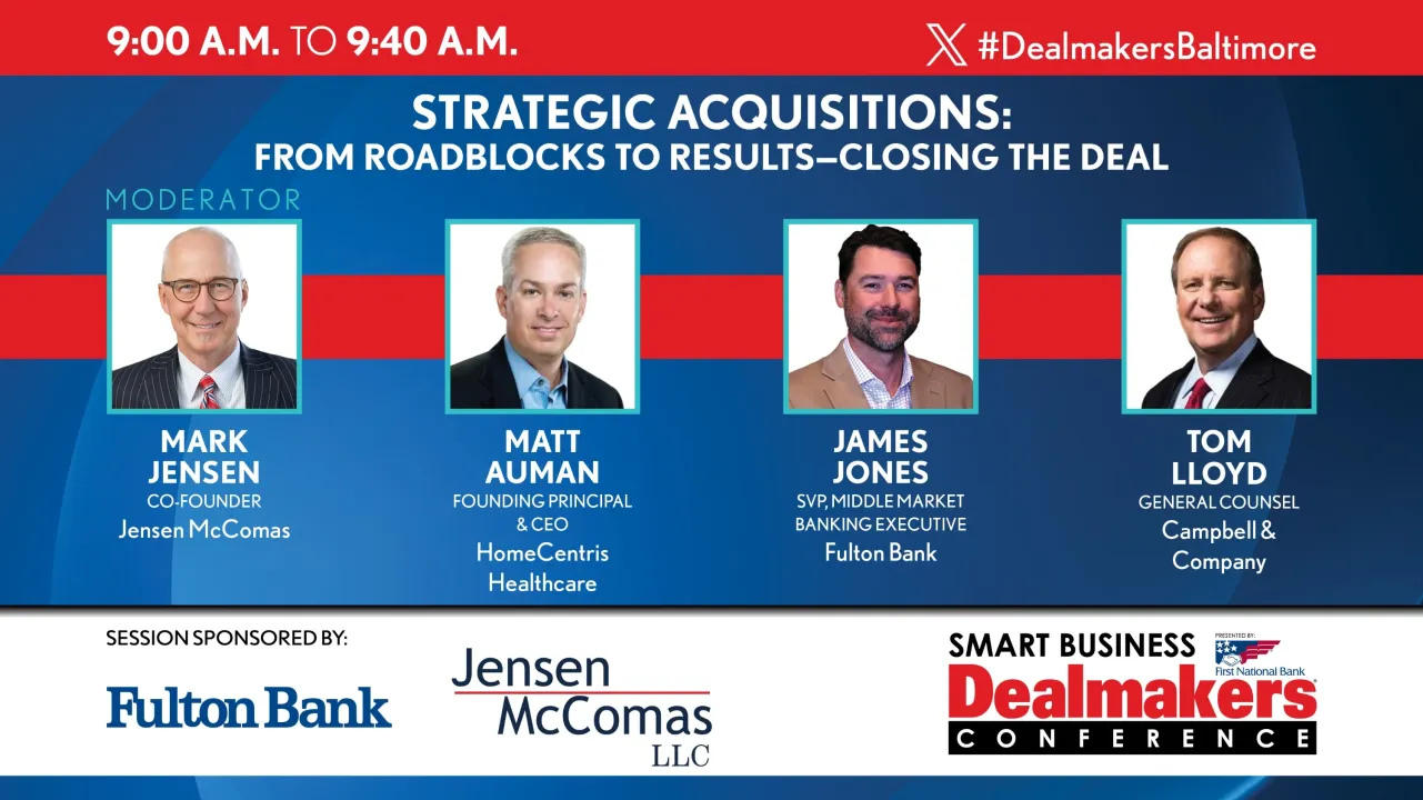 Strategic Acquisitions: From Roadblocks to Results — Closing the Deal