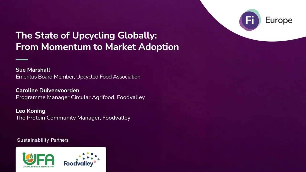 The State of Upcycling Globally: From Momentum to Market Adoption