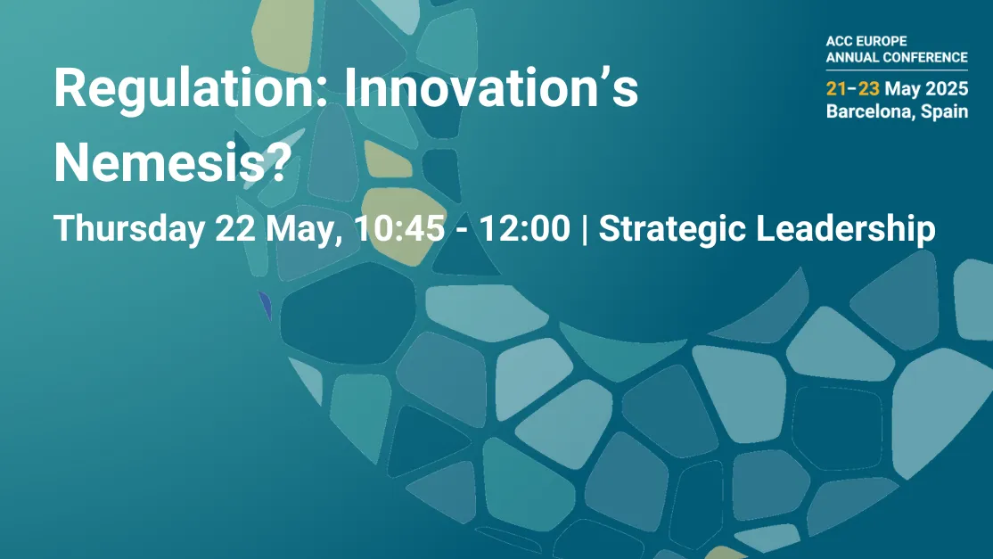 Regulation: Innovation’s Nemesis?