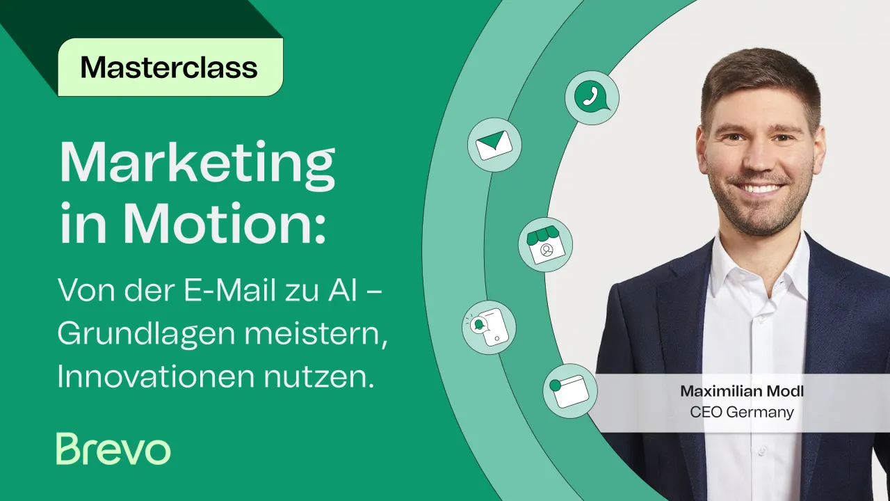 Marketing in Motion: von der E-Mail zu AI - Grundlagen meistern, Innovationen nutzen.