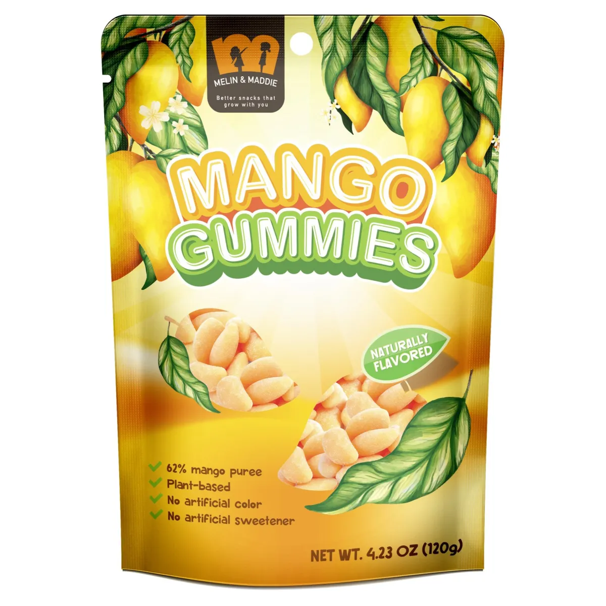 Melin and Maddie Mango Gummies