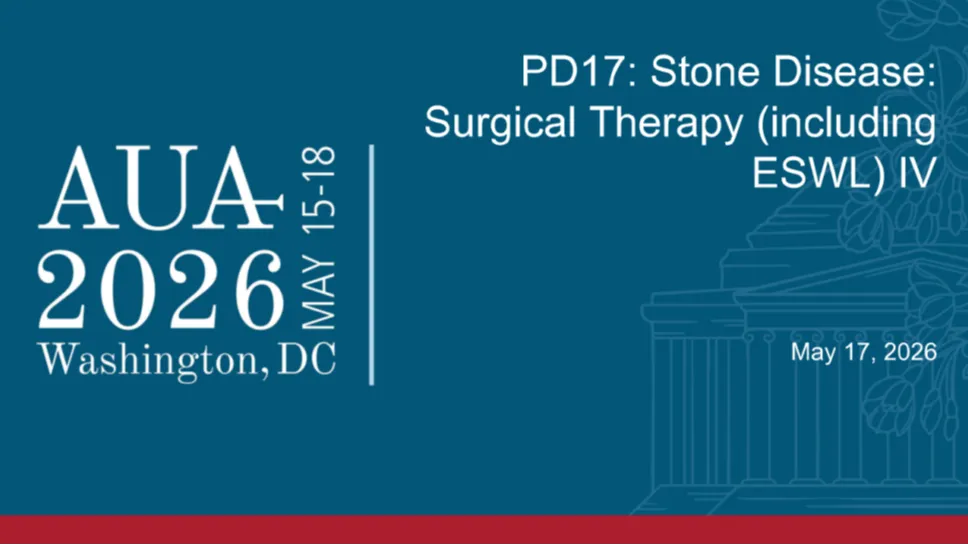 PD17: Stone Disease: Surgical Therapy (including ESWL) IV