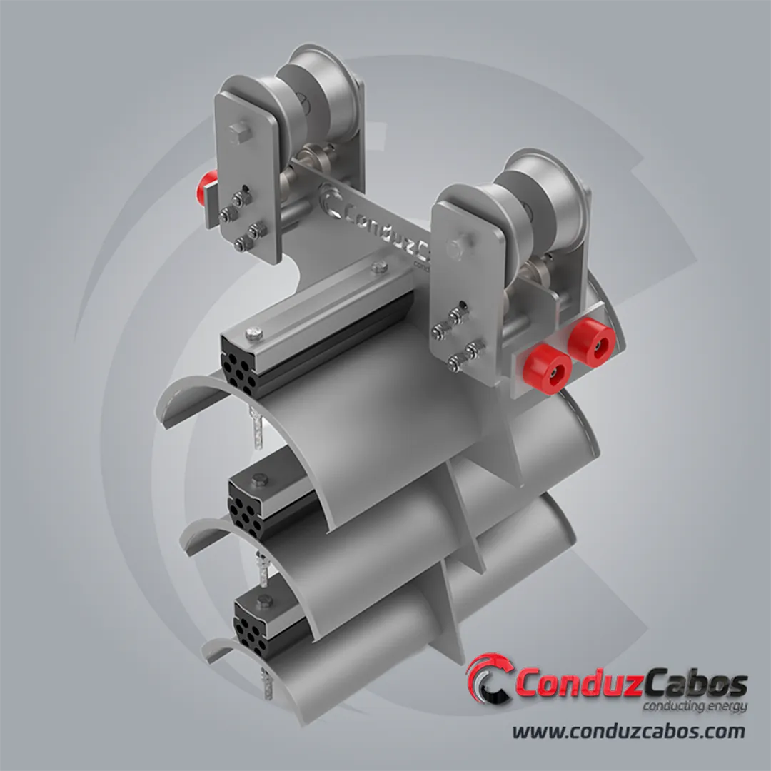 Carro Porta Cabos Para Viga I - Modelo CC5