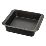 Assadeira e Travessa de Alumínio Antiaderente 23x23 Preta