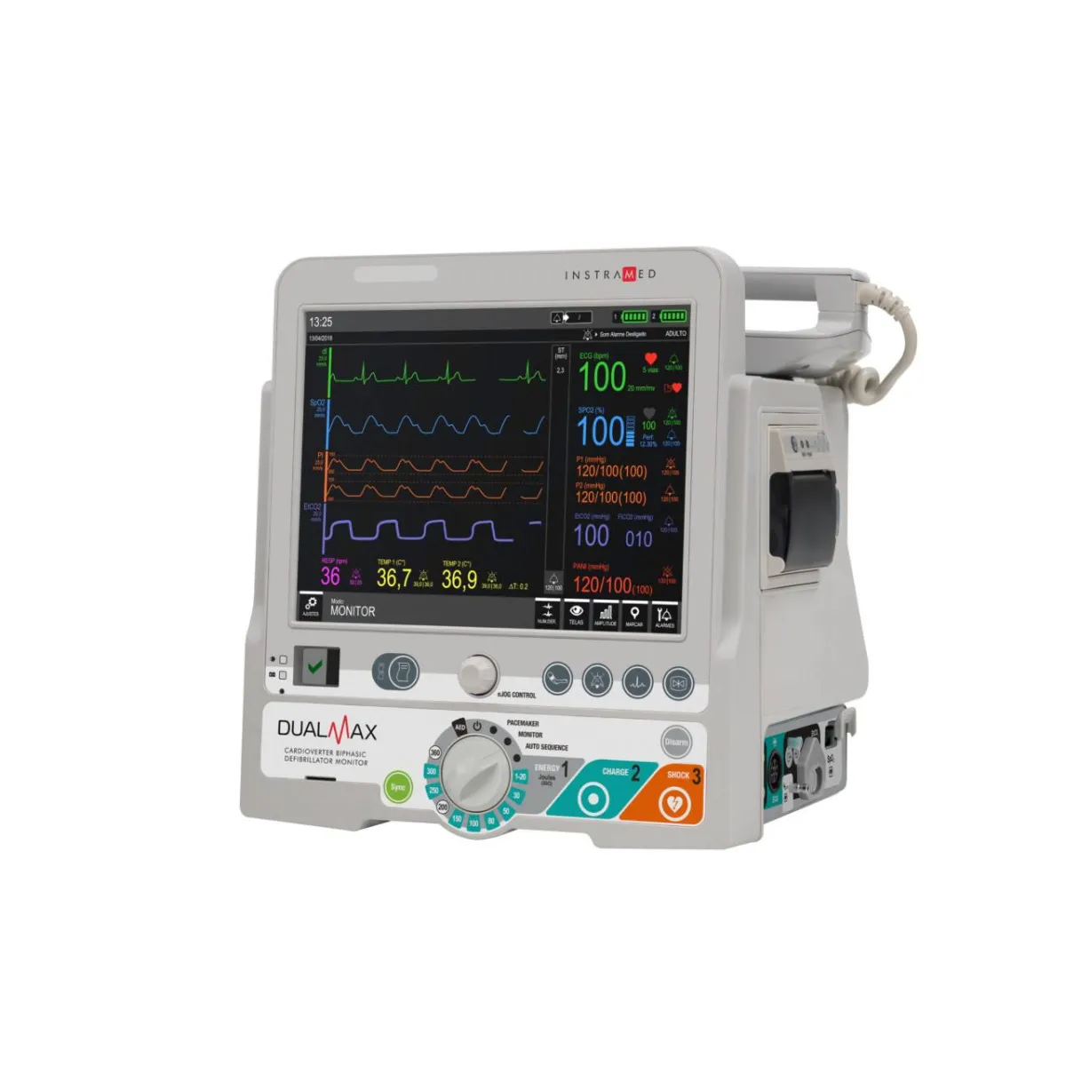 Cardioverter/Defibrillator/Monitor - DualMax | Cardioversor/Desfibrilador/Monitor - DualMax