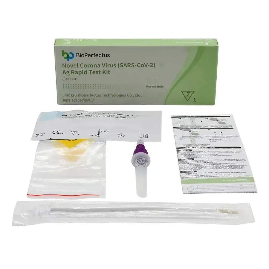 Kit de Teste Rápido de Antígeno para Novo Coronavírus (SARS-CoV-2) – Autoteste