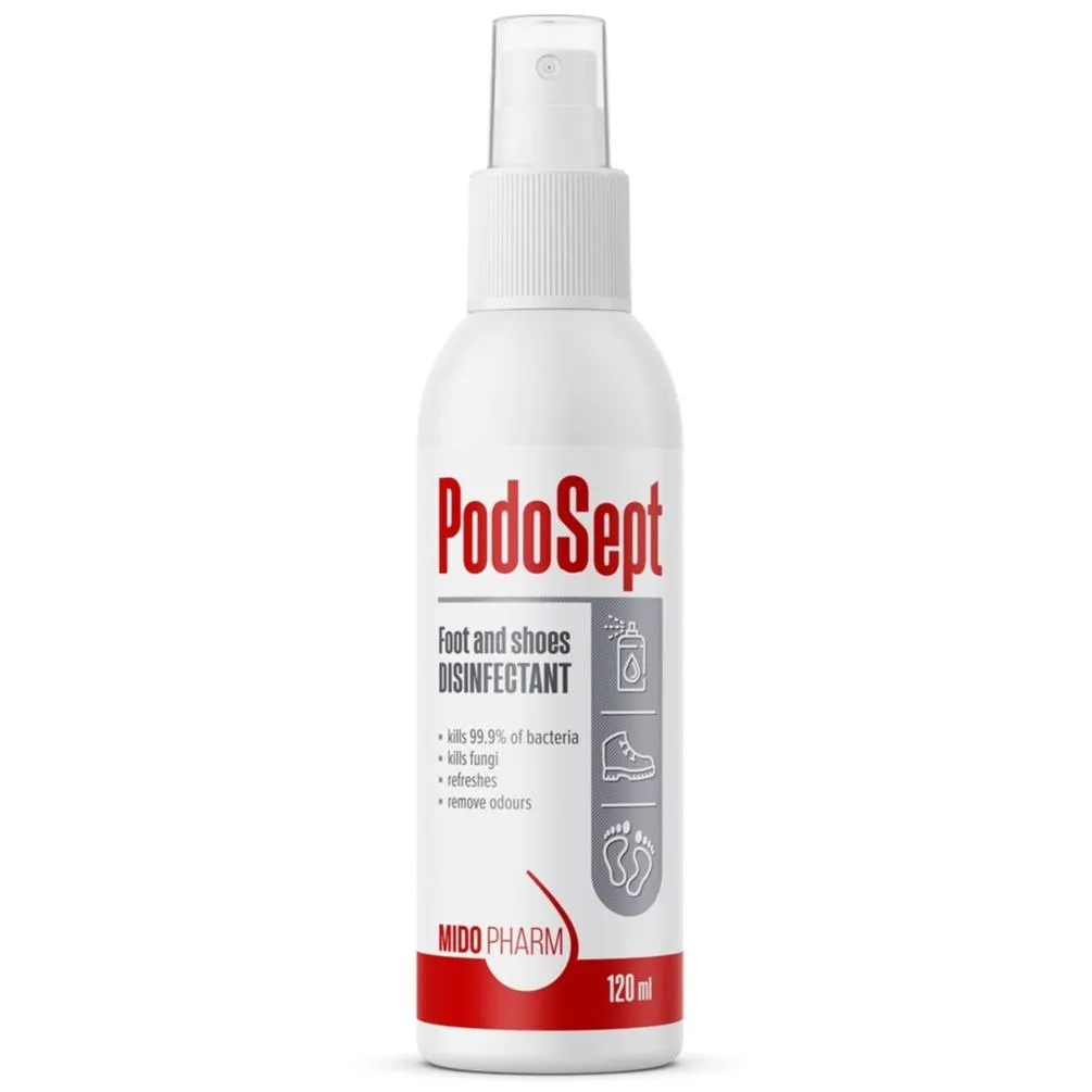Foot and shoes disinfectants