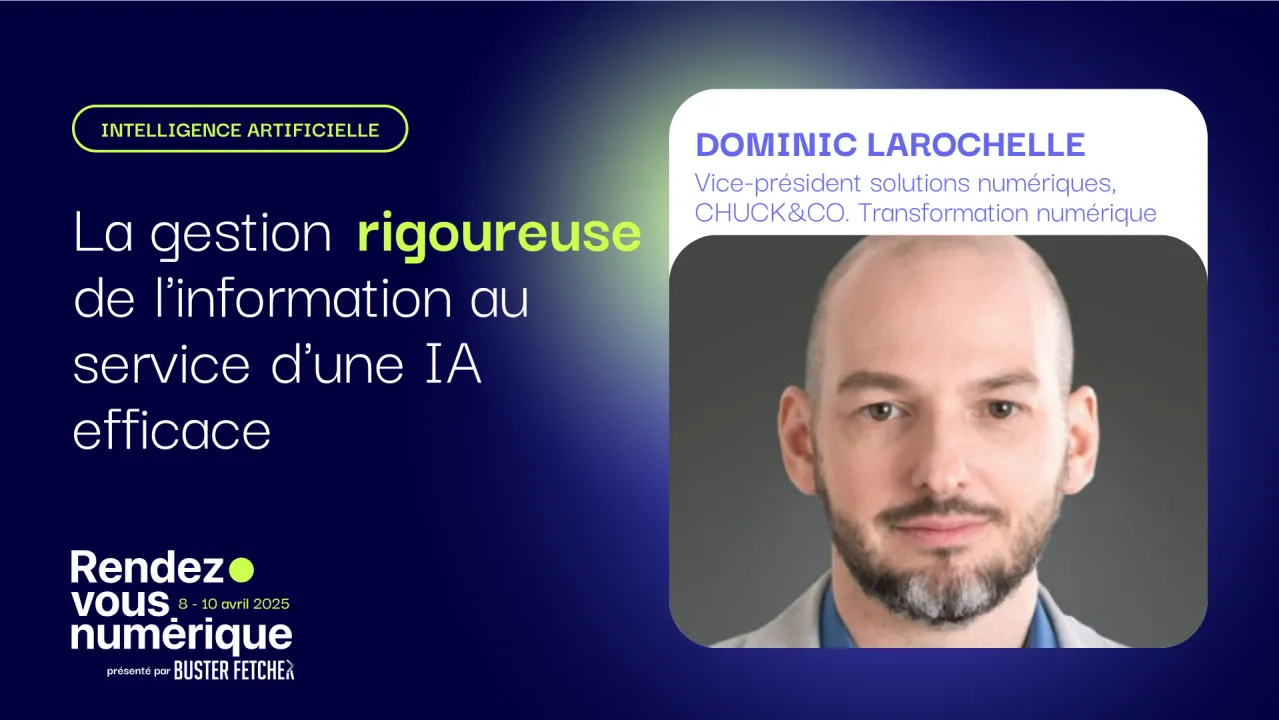 La gestion rigoureuse de l'information au service d'une IA efficace