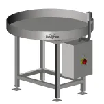 Esteira Transportadora, Sistema de Rejeição, Mesa Giratória de Acúmulo, Esteiras Laterais de Transferência de Produtos "Side Grip"