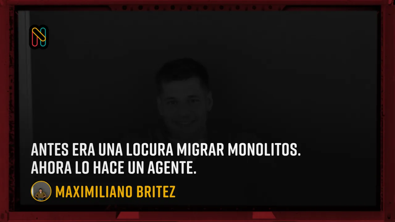 Antes era una locura migrar monolitos. Ahora lo hace un agente.
