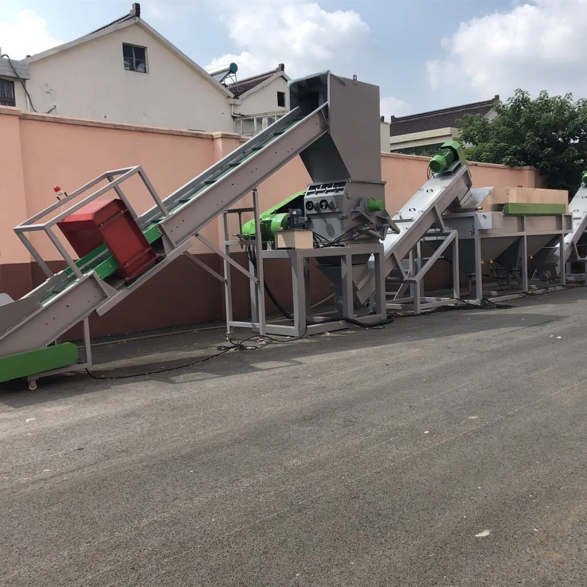 Plastic PP PE Film Recycling Washing Line