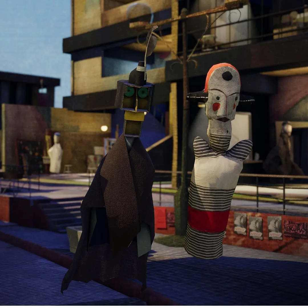 Hand puppets, Paul Klee