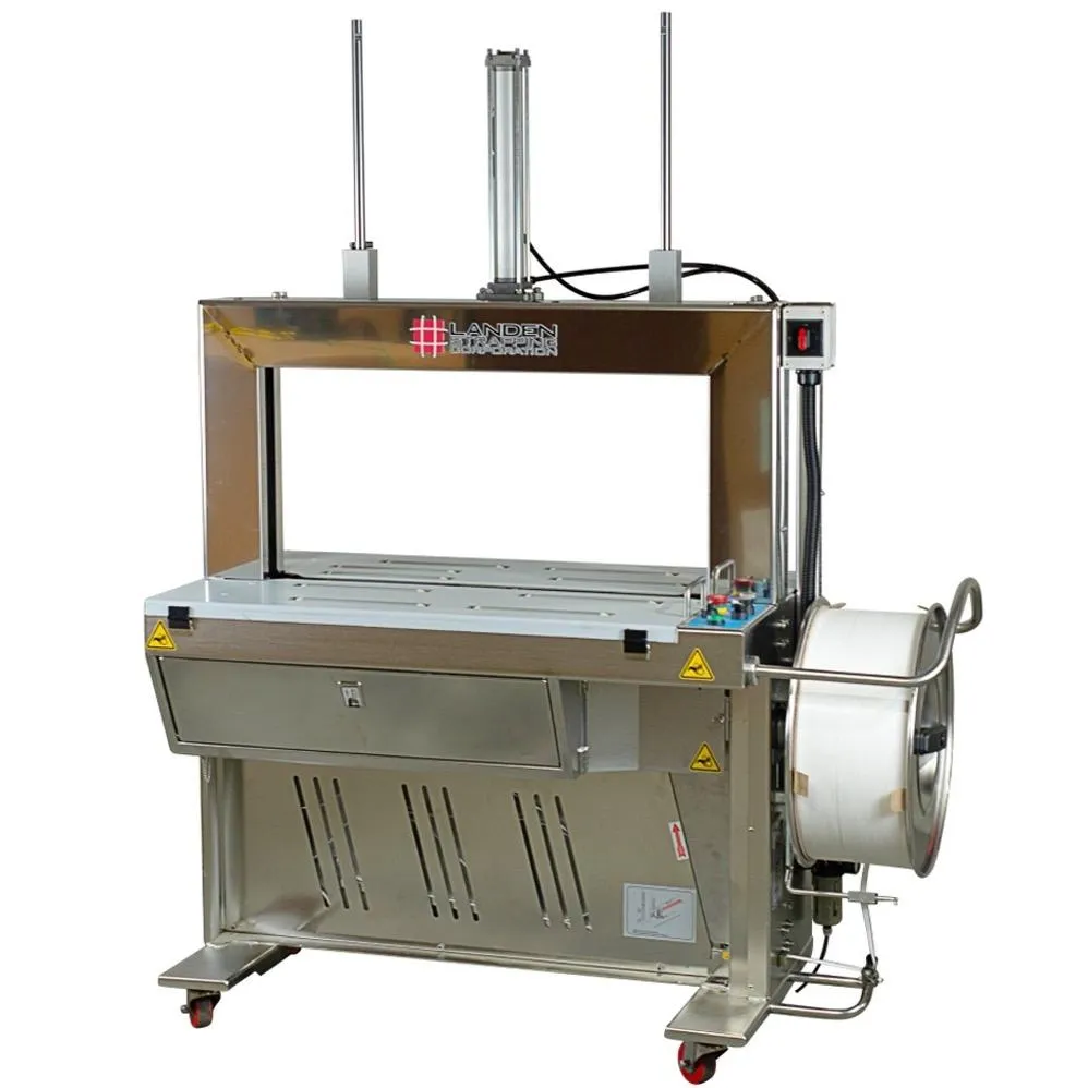 LP - 9X / STAINLESS STEEL SEMI-AUTOMATIC STRAPPING MACHINE