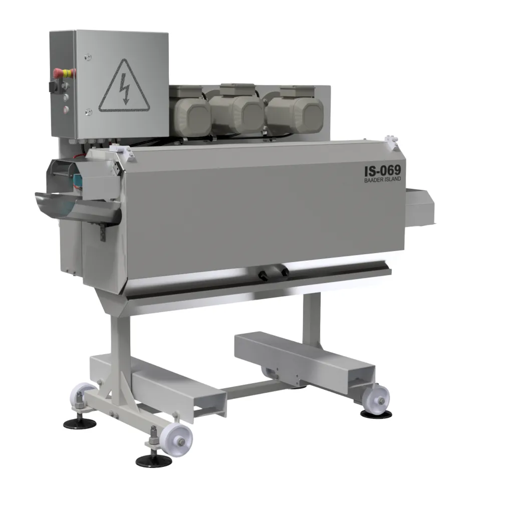 Descaling without damaging the fish with IS-069