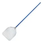 Pá Perfurada p/ Enfornar Pizza Alumínio 35,5 x 40,5cm Azul 170cm