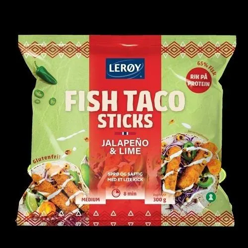 Lerøy Fish Taco sticks Jalapeño & Lime