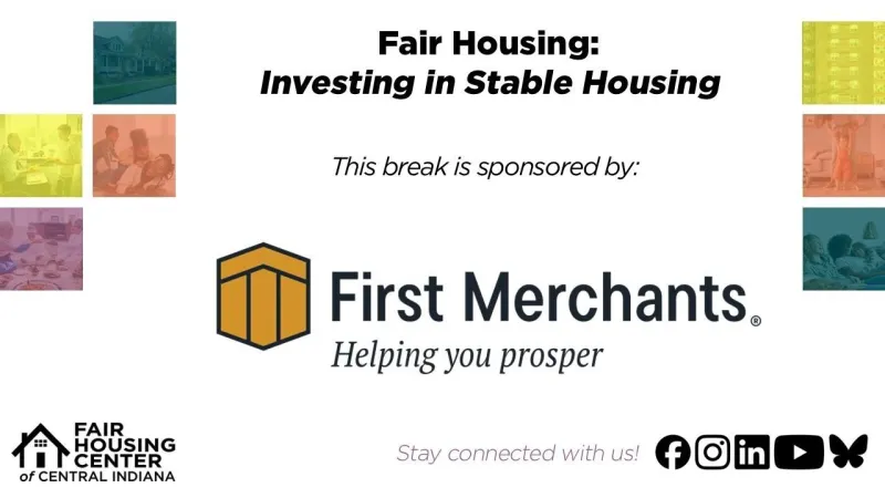 Break - Sponsored by First Merchants Bank