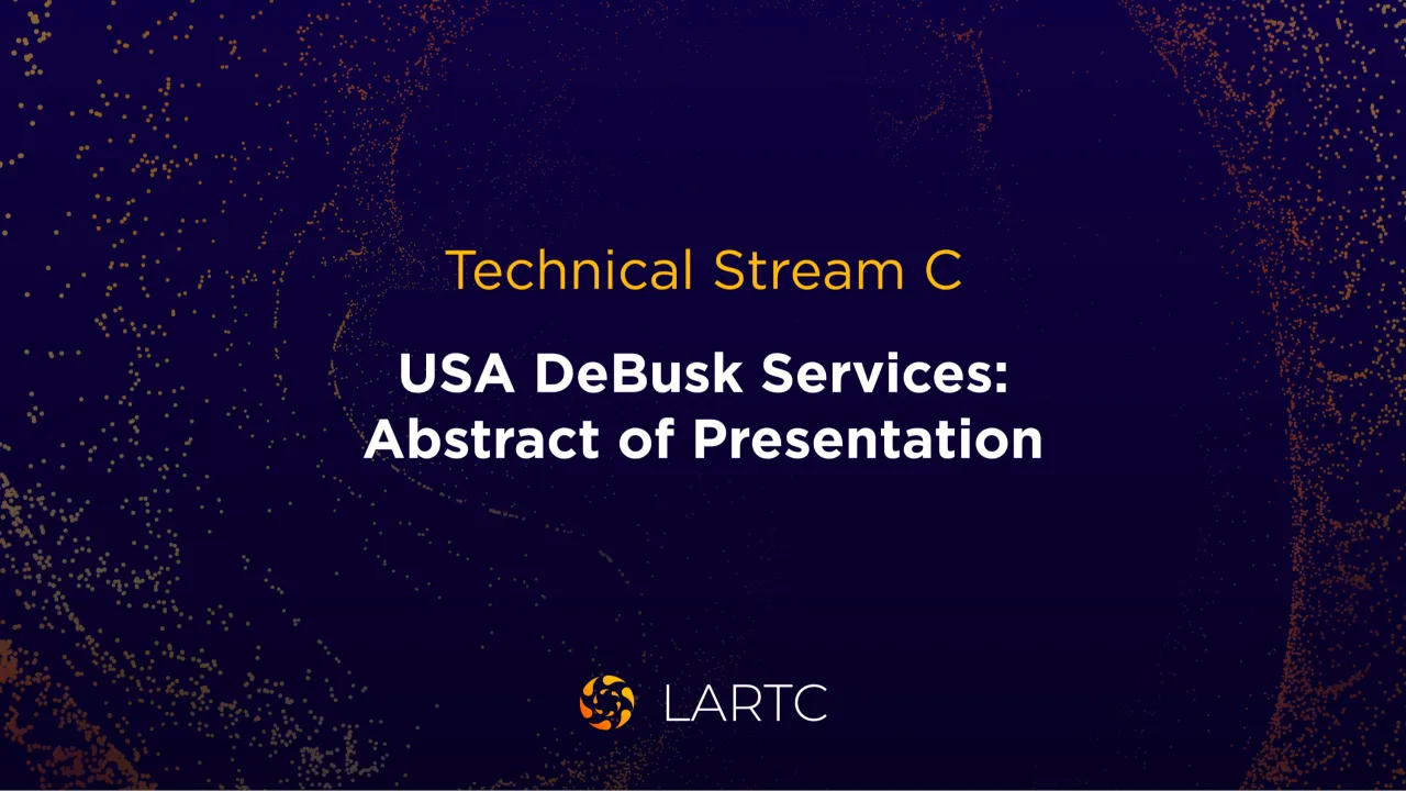 USA DeBusk Services: Abstract of Presentation | USA DeBusk Services: Resumen de la presentación