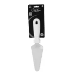 Espátula inox com cabo PP para bolo 26,5 cm