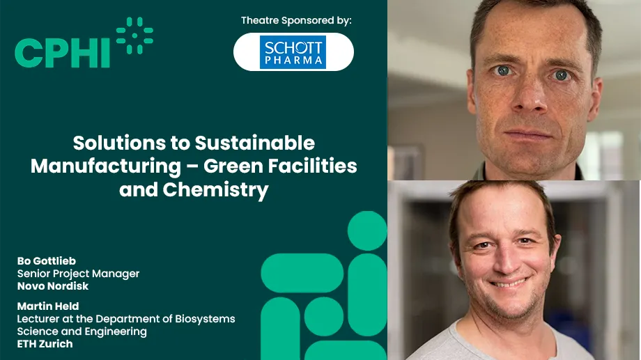 Solutions to Sustainable Manufacturing – Green Facilities and Chemistry