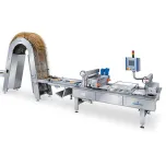 Linha de fabricação de wafer plano e oco.