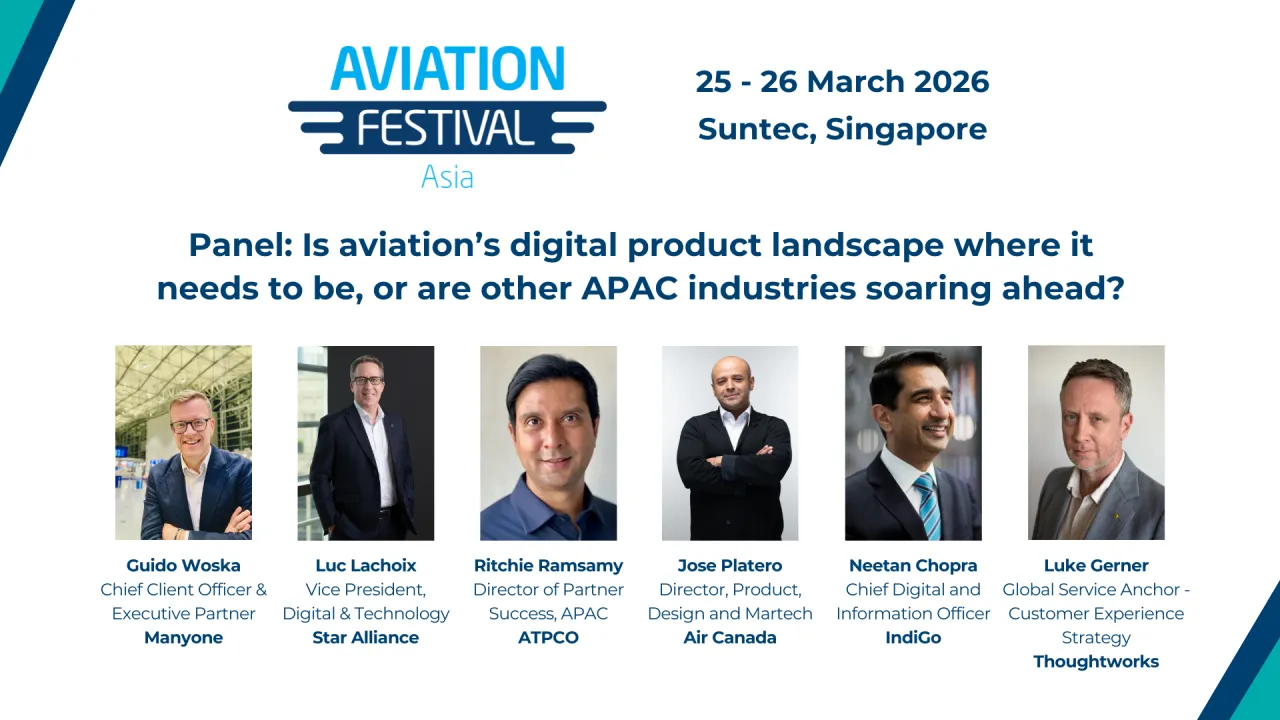 Panel: Is aviation’s digital product landscape where it needs to be, or are other APAC industries soaring ahead?