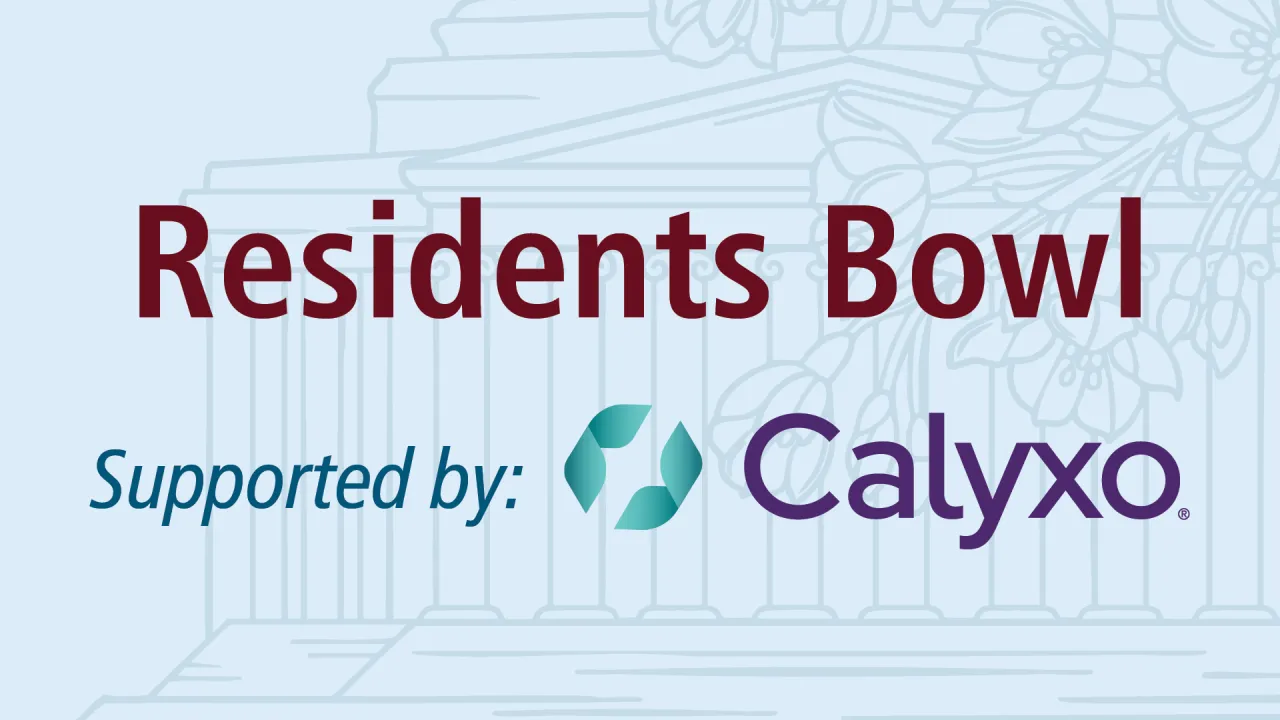 Residents Bowl Semi-Finals & Finals
