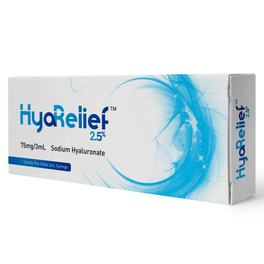 Hyarelief™ 2.5% 75 mg 3 ml Intra-articular Gel Implant