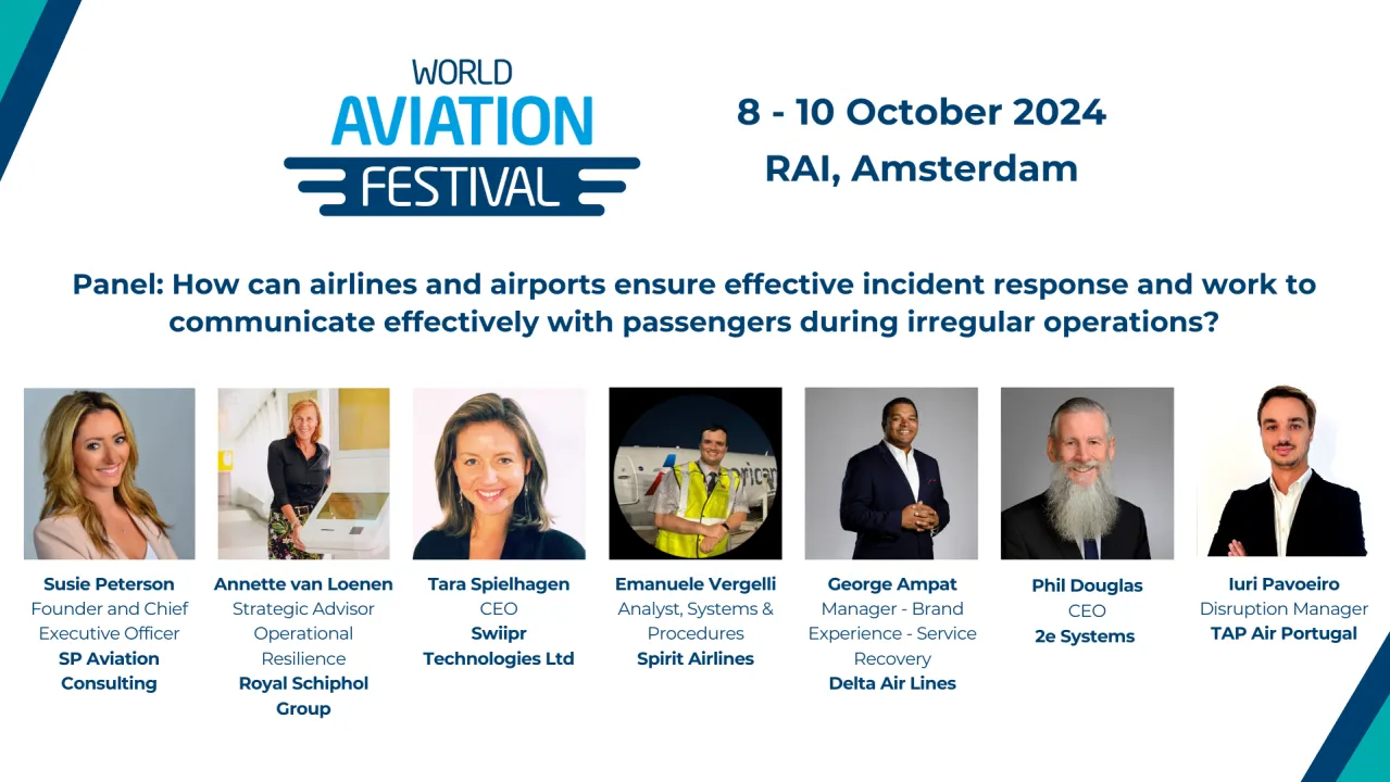 Panel: How can airlines and airports ensure effective incident response and work to communicate with passengers during irregular operations?