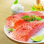 Coho-salon, 2 fillets without skin, frozen