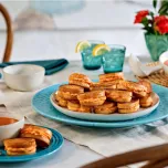 Maine Lobster Cakes, Maine (Hot) Lobster Dip, Mini Lobster Grilled Cheese Sandwiches