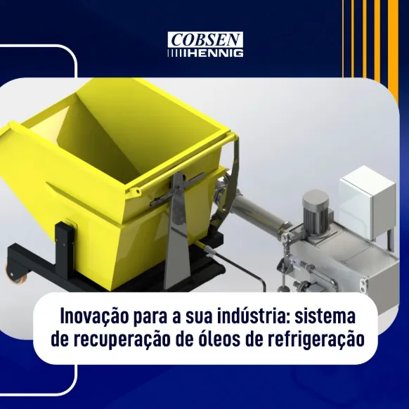 Sistema de recuperação de óleos de refrigeração