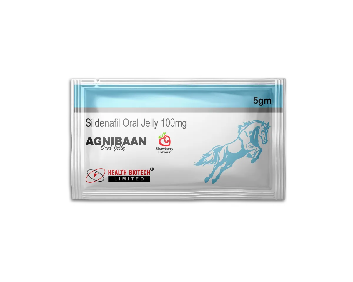 AGNIBAAN - SILDENAFIL ORAL JELLY 100MG
