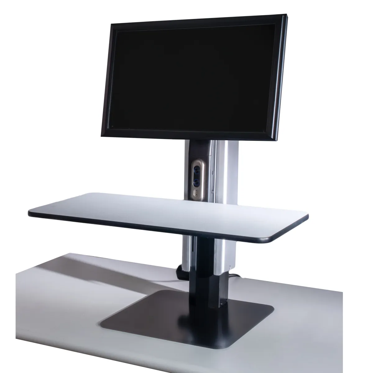 Electric Sit-Stand Workstation in a Compact Design