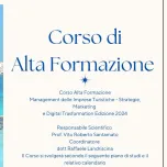Corso Alta Formazione Management e Marketing delle Imprese Turistiche