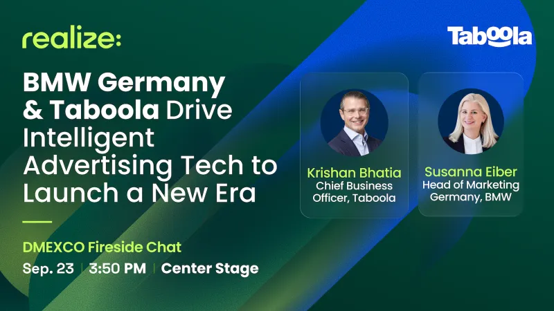 BMW Germany & Taboola Drive Intelligent Advertising Tech to Launch a New Era